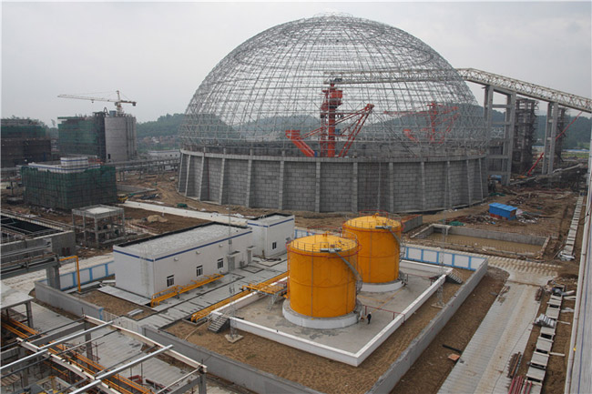 上海发电厂网架结构
