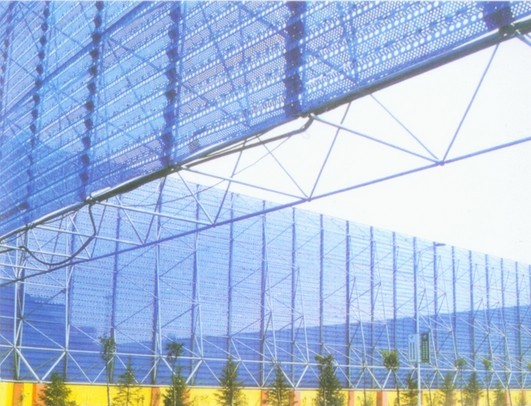 上海环保扫风墙网架工程